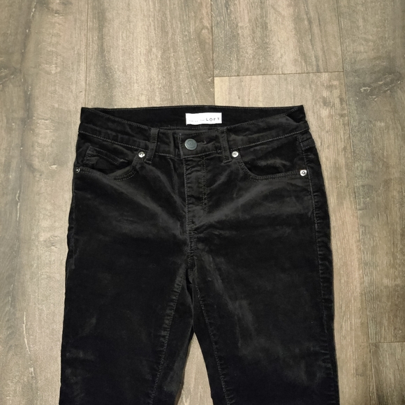 Loft Black Modern Skinny Corduroy Pant - Picture 3 of 5